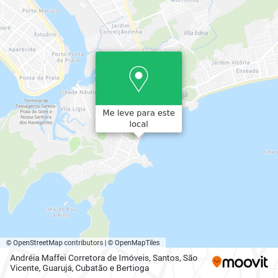 Andréia Maffei Corretora de Imóveis mapa