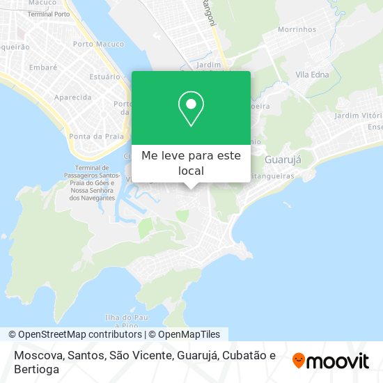 Moscova mapa