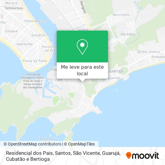 Residencial dos Pais mapa