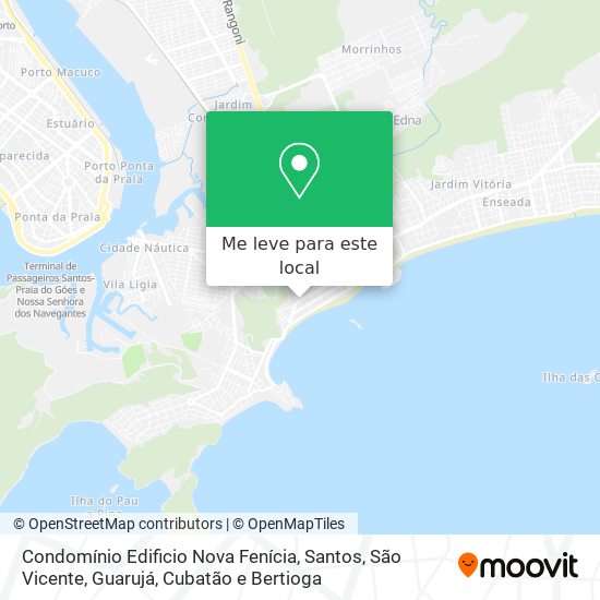 Condomínio Edificio Nova Fenícia mapa