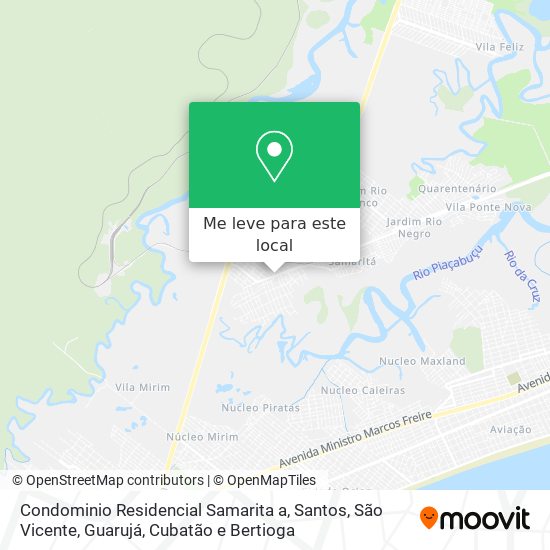 Condominio Residencial Samarita a mapa