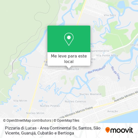 Pizzaria di Lucas - Area Continental Sv mapa