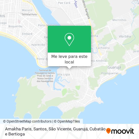 Amakha Paris mapa