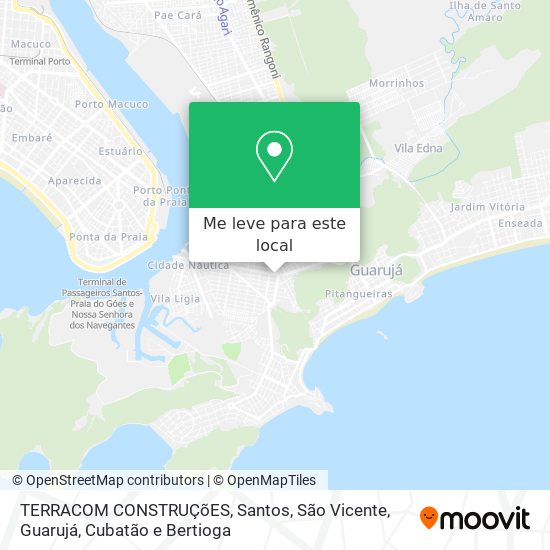 TERRACOM CONSTRUÇõES mapa