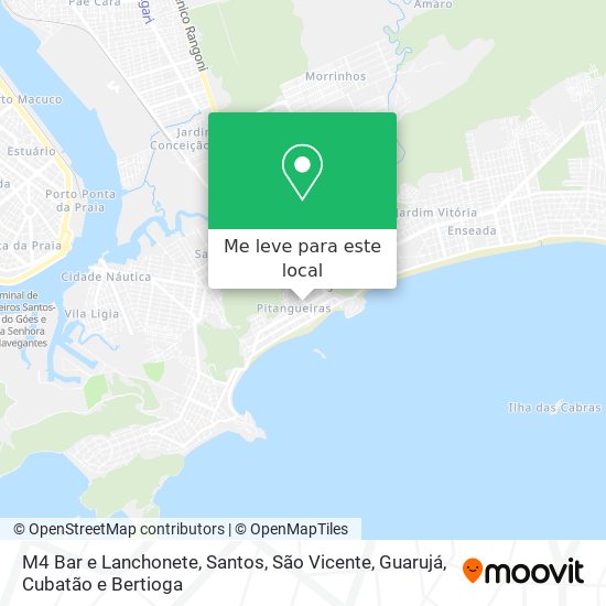 M4 Bar e Lanchonete mapa