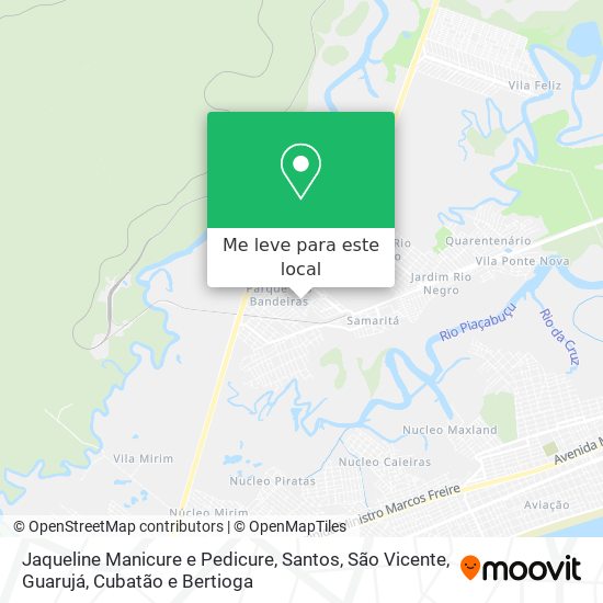 Jaqueline Manicure e Pedicure mapa