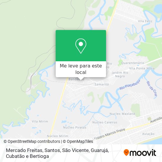 Mercado Freitas mapa