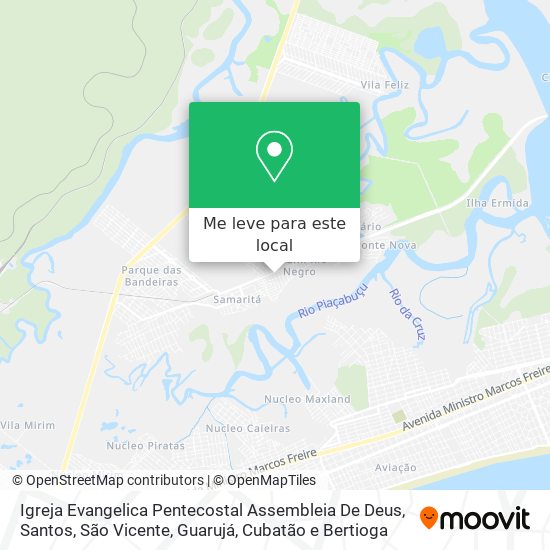 Igreja Evangelica Pentecostal Assembleia De Deus mapa