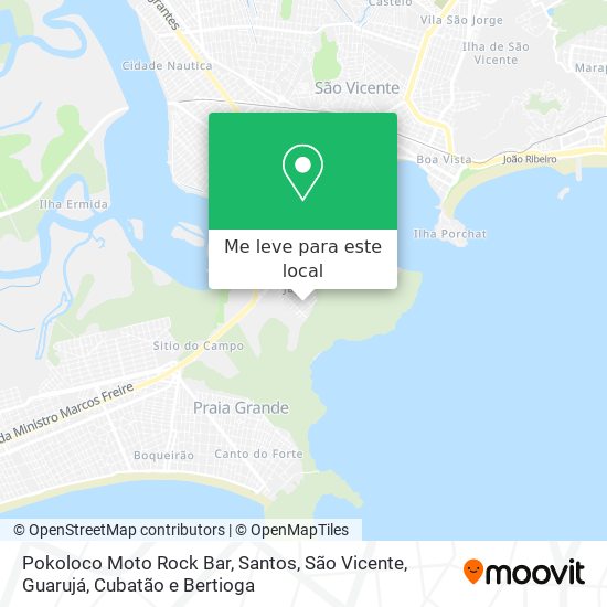 Pokoloco Moto Rock Bar mapa