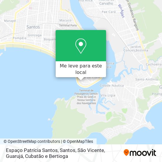 Espaço Patrícia Santos mapa