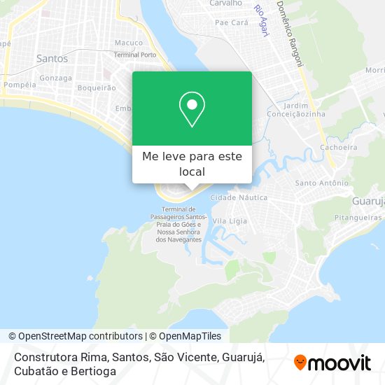 Construtora Rima mapa