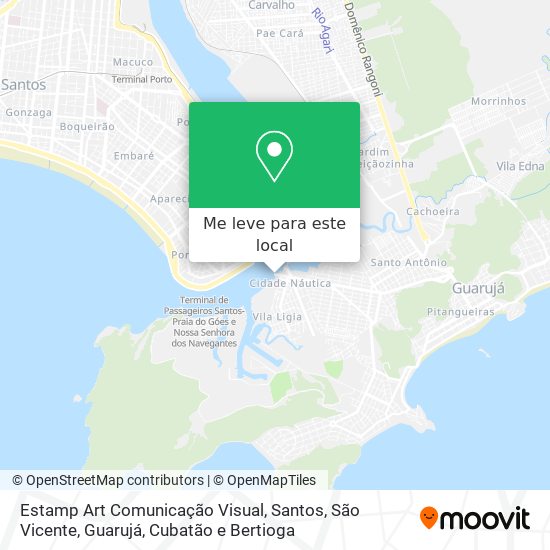Estamp Art Comunicação Visual mapa