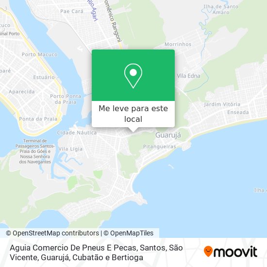Aguia Comercio De Pneus E Pecas mapa
