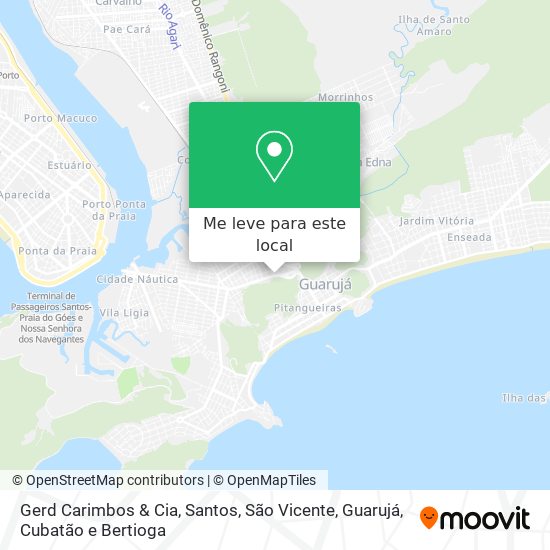 Gerd Carimbos & Cia mapa