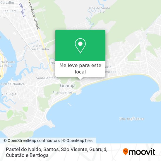Pastel do Naldo mapa
