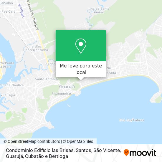 Condominio Edificio las Brisas mapa