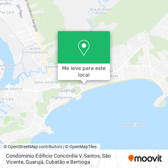 Condomínio Edificio Concórdia V mapa