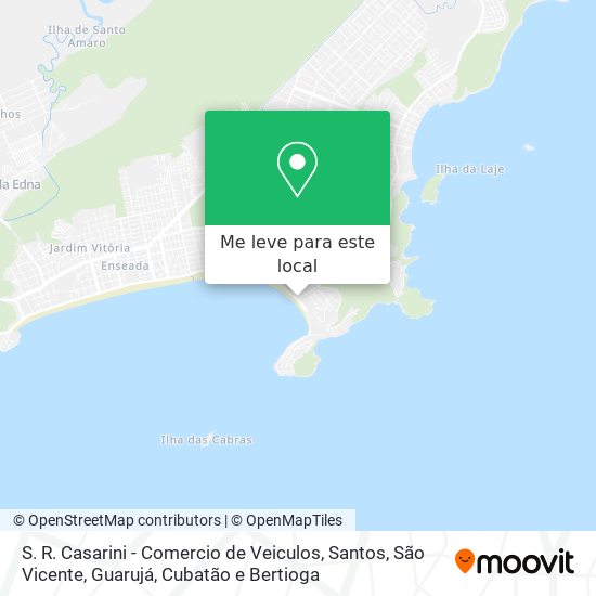 S. R. Casarini - Comercio de Veiculos mapa