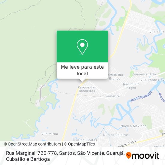 Rua Marginal, 720-778 mapa