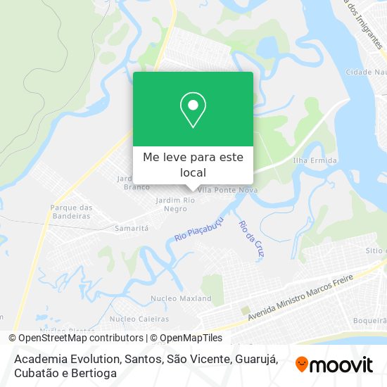 Academia Evolution mapa