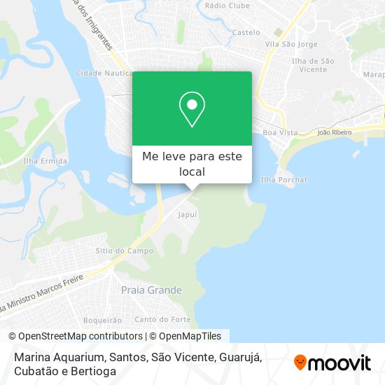 Marina Aquarium mapa