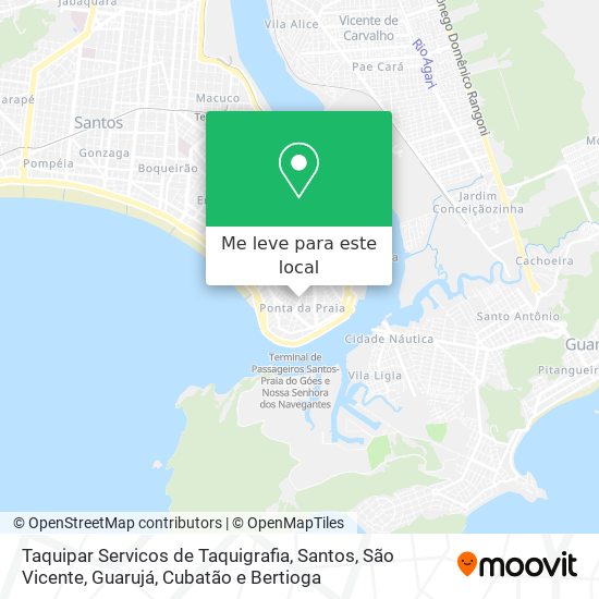 Taquipar Servicos de Taquigrafia mapa