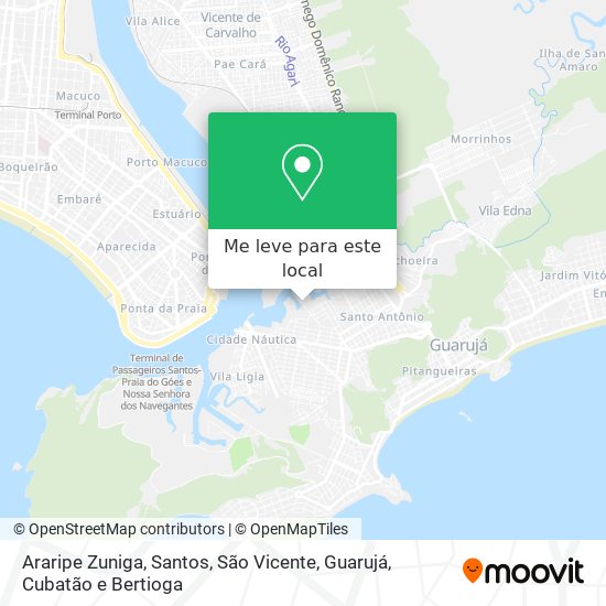 Araripe Zuniga mapa