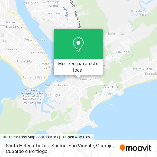 Santa Helena Tattoo mapa