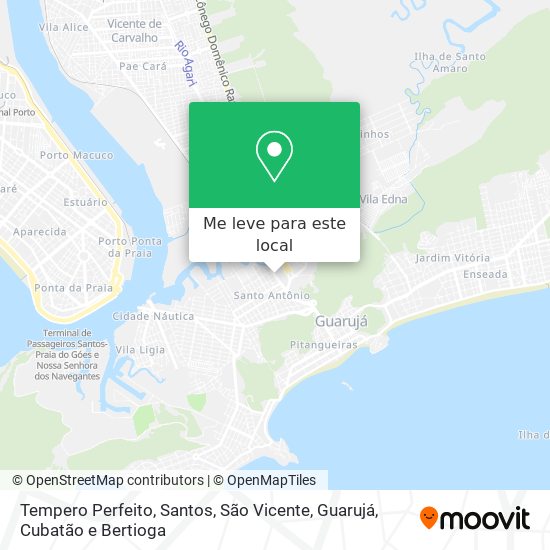 Tempero Perfeito mapa
