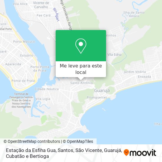 Estação da Esfiha Gua mapa