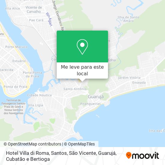 Hotel Villa di Roma mapa