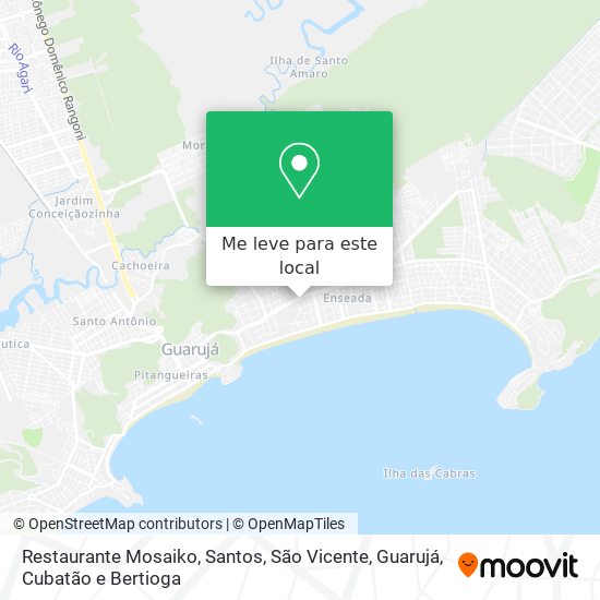 Restaurante Mosaiko mapa