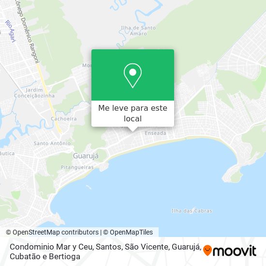 Condominio Mar y Ceu mapa