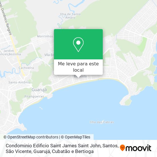 Condominio Edificio Saint James Saint John mapa