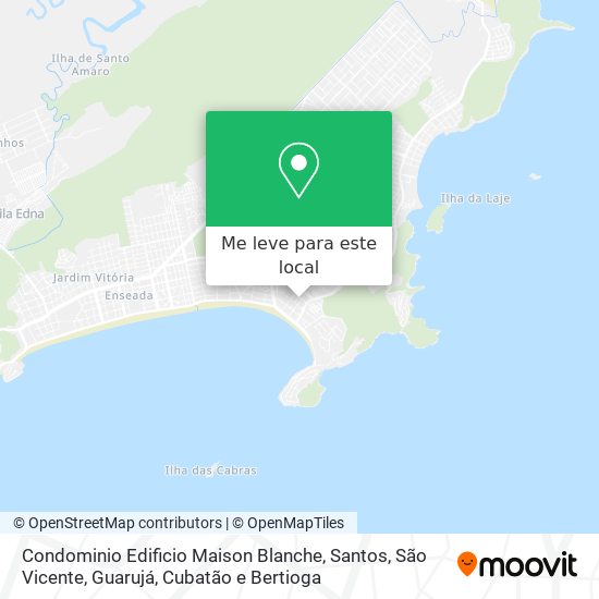 Condominio Edificio Maison Blanche mapa