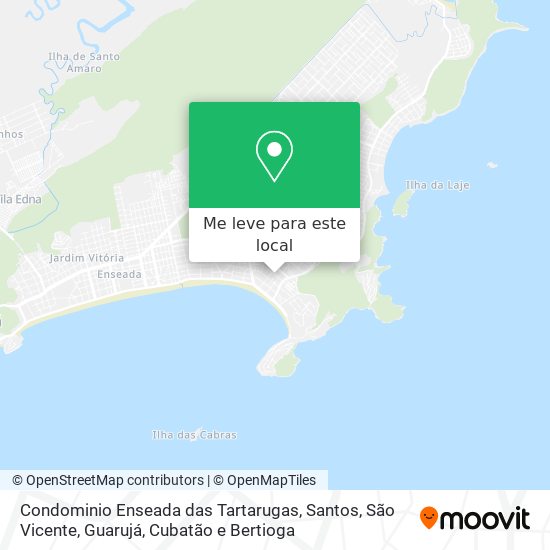 Condominio Enseada das Tartarugas mapa