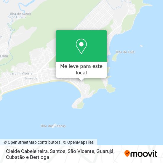 Cleide Cabeleireira mapa