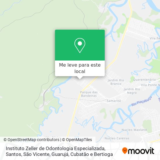 Instituto Zeller de Odontologia Especializada mapa