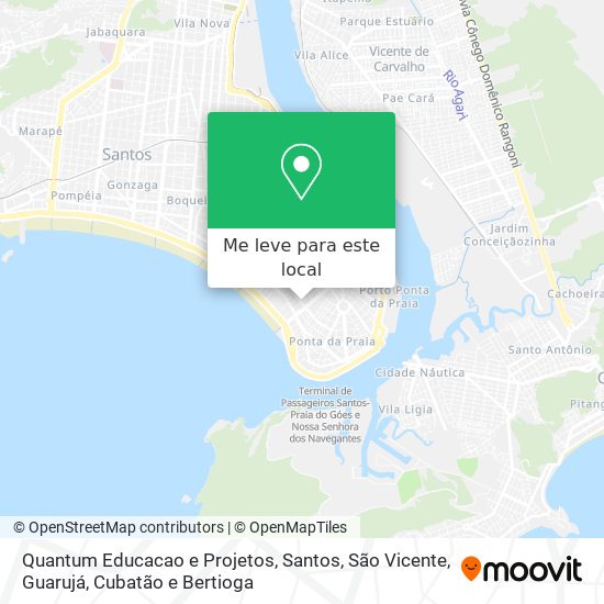 Quantum Educacao e Projetos mapa