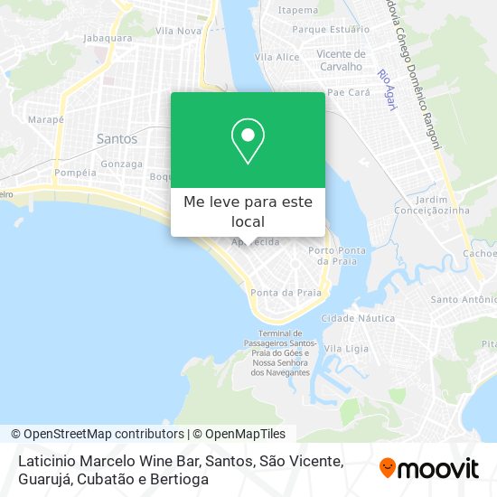 Laticinio Marcelo Wine Bar mapa