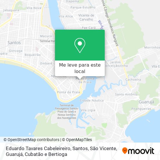 Eduardo Tavares Cabeleireiro mapa