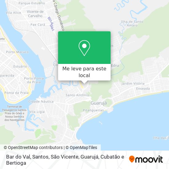 Bar do Val mapa