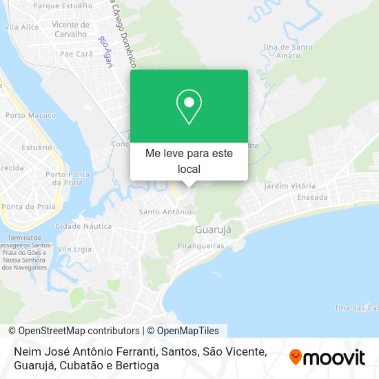 Neim José Antônio Ferranti mapa