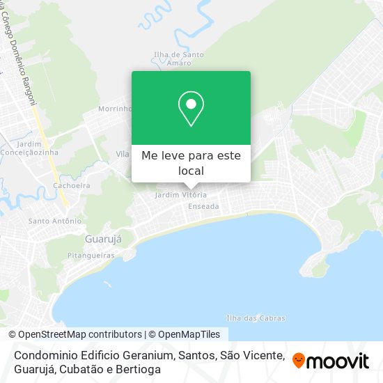 Condominio Edificio Geranium mapa
