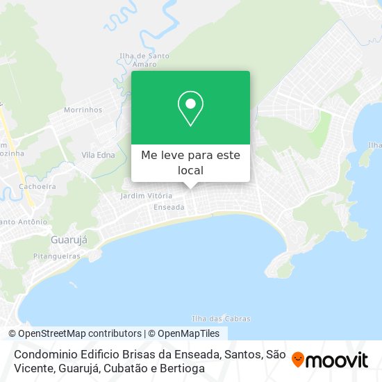 Condominio Edificio Brisas da Enseada mapa