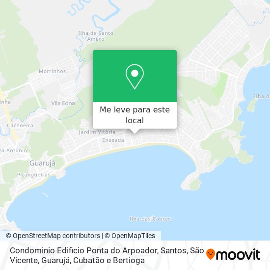 Condominio Edificio Ponta do Arpoador mapa