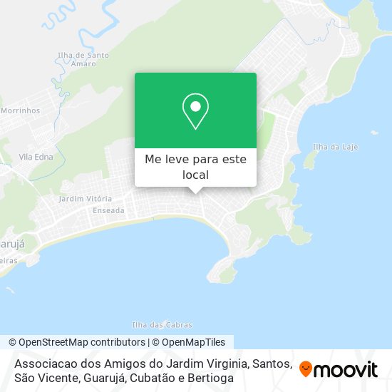 Associacao dos Amigos do Jardim Virginia mapa