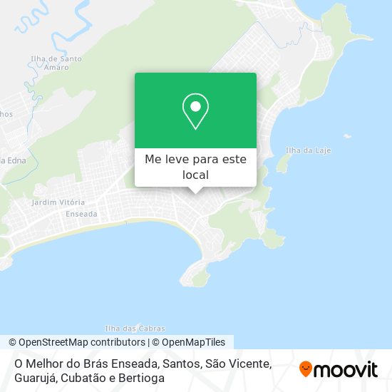 O Melhor do Brás Enseada mapa