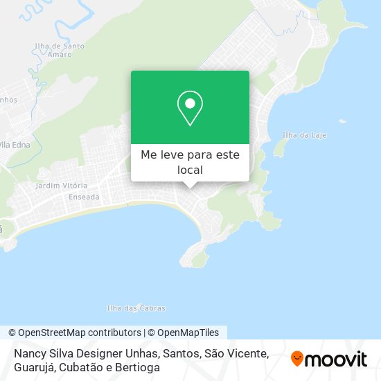 Nancy Silva Designer Unhas mapa