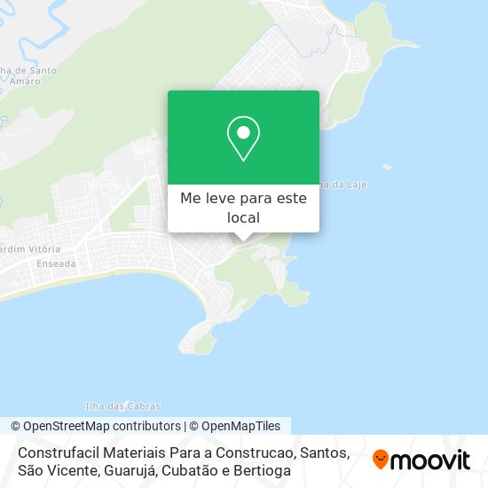 Construfacil Materiais Para a Construcao mapa
